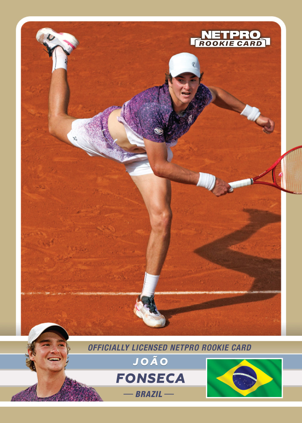 2026 NETPRO Joao Fonseca Rookie Card /999