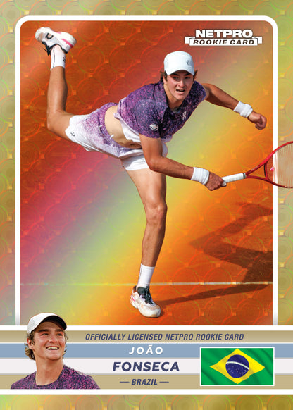 2026 NETPRO Premium Golden Slam Joao Fonseca Rookie Card 1/1