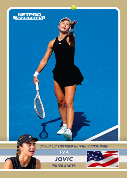 2026 NETPRO Iva Jovic Rookie Card /999
